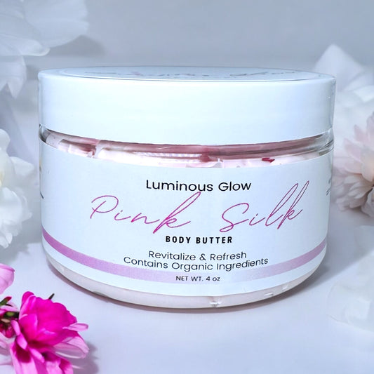 Pink Silk Whipped Body Butter