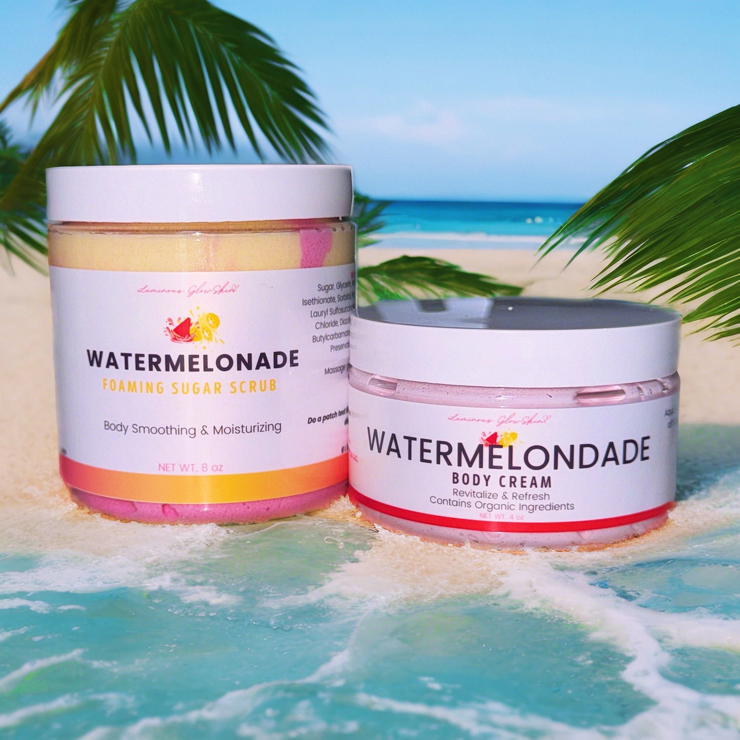 *Bundle* Watermelonade Body Cream & Foaming Sugar Scrub