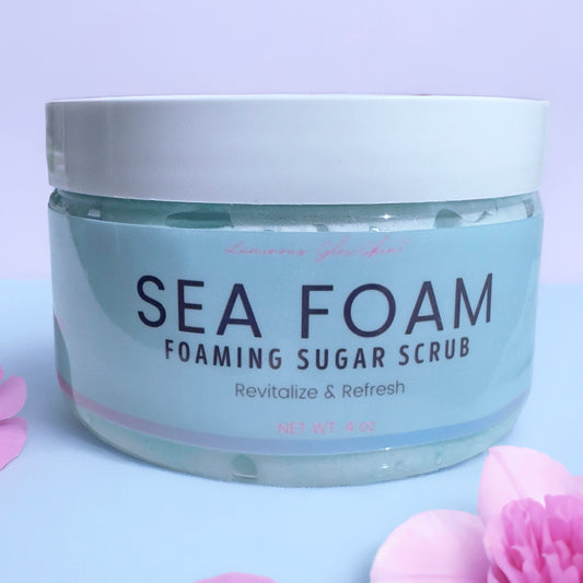 Sea Foam Foaming Sugar Scrub