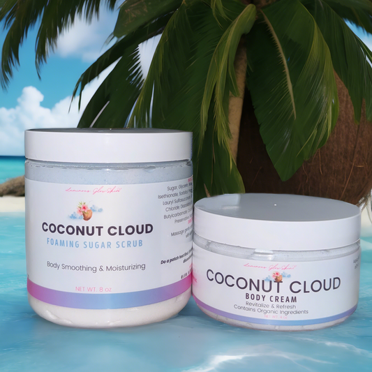 *Bundle* Coconut Cloud Body Cream & Foaming Sugar Scrub